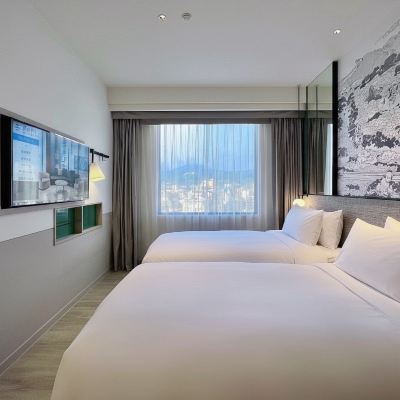 豪華雙床房 臺北見潭璞旅優惠