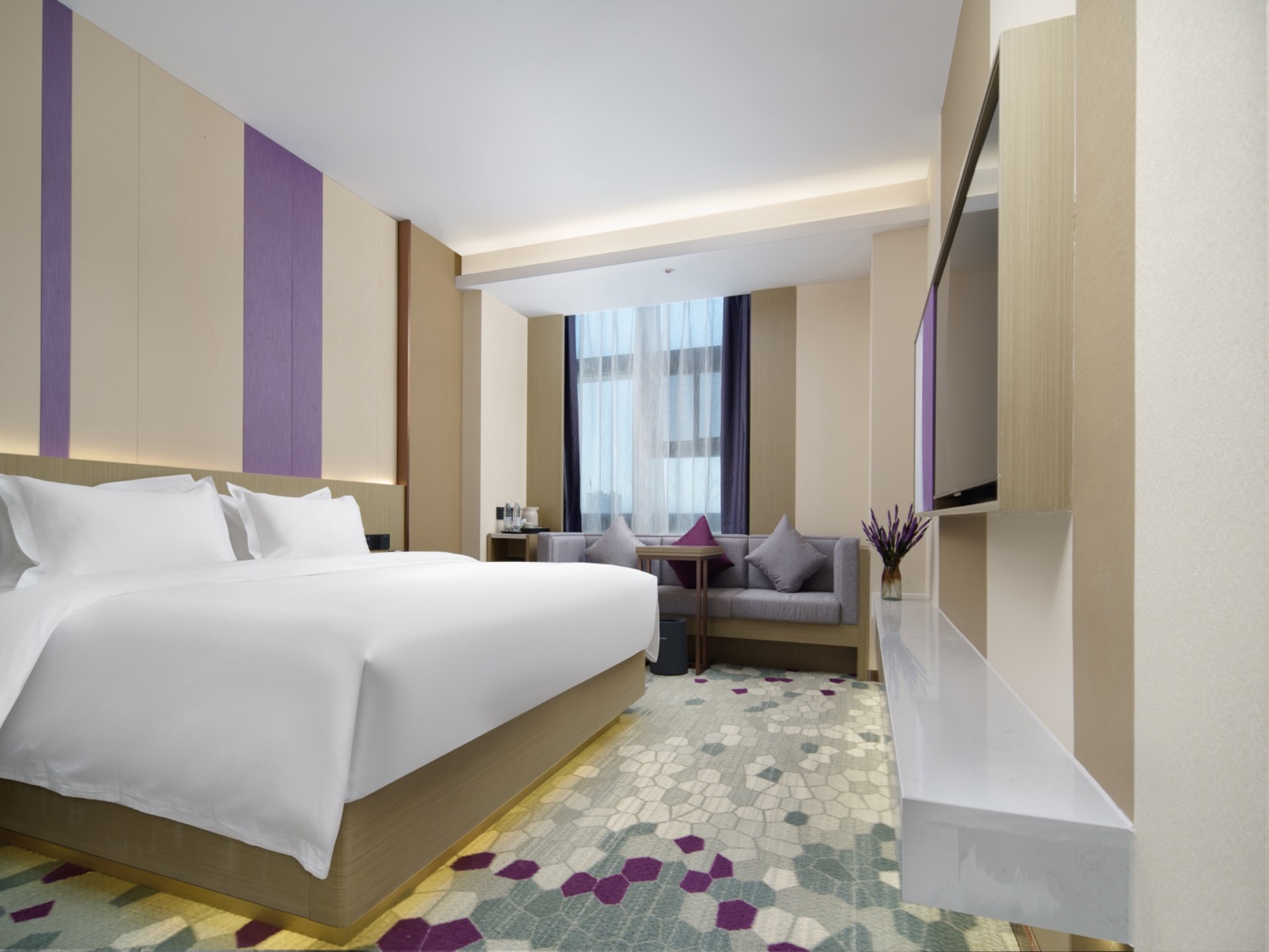 Lavande Hotel (Karamay City Government No.1 Well Branch) Deluxe Queen Room