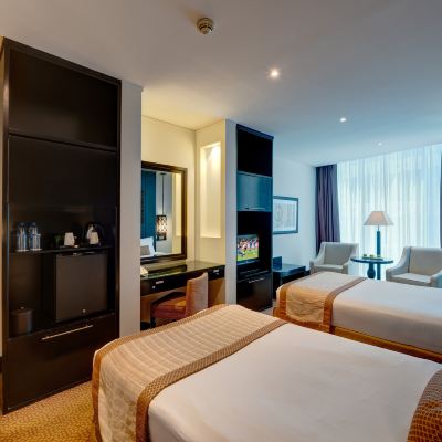 城景尊貴房（2張單人床） 杜拜阿爾巴沙假日酒店優惠