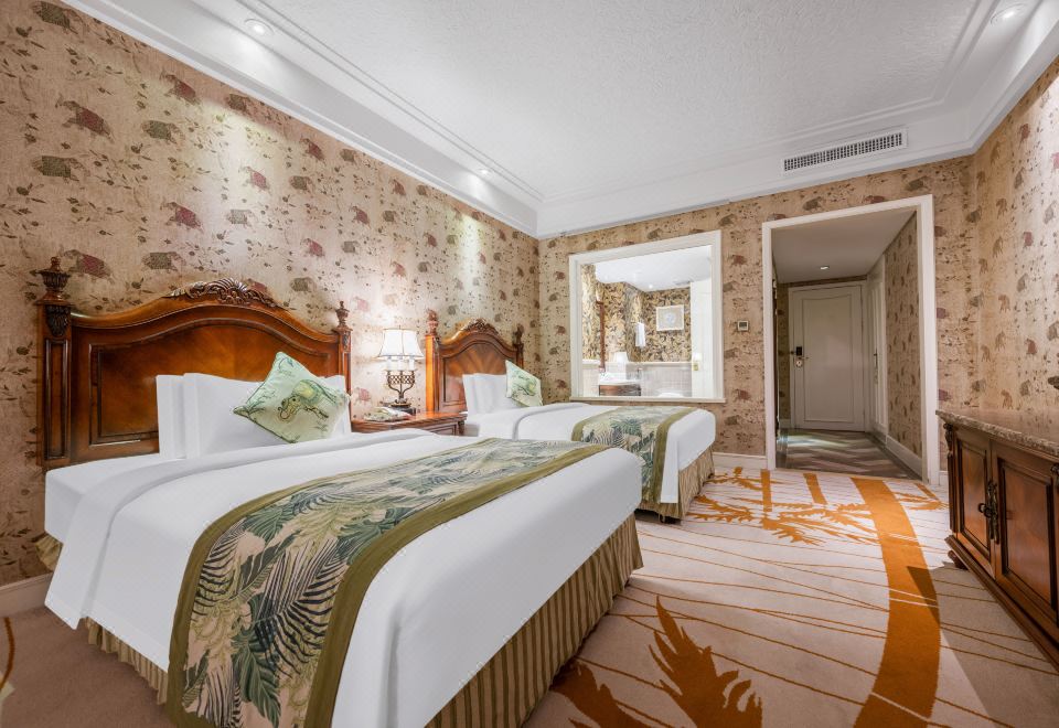 雨林穹顶园景双床房