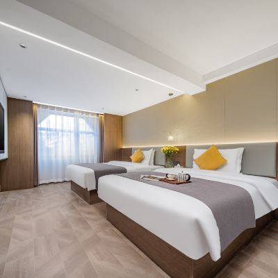 悅致·舒壓寧靜雙床房「零壓床墊+高速網絡+舒睡好眠」 星辰飯店（西安鐘鼓樓回民街店）優惠