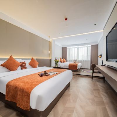 歡悅·豪華親子雙床房「靜心舒眠+零壓床墊+酣暢甜睡」 星辰飯店（西安鐘鼓樓回民街店）優惠