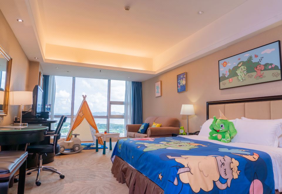 小飞象亲子大床房