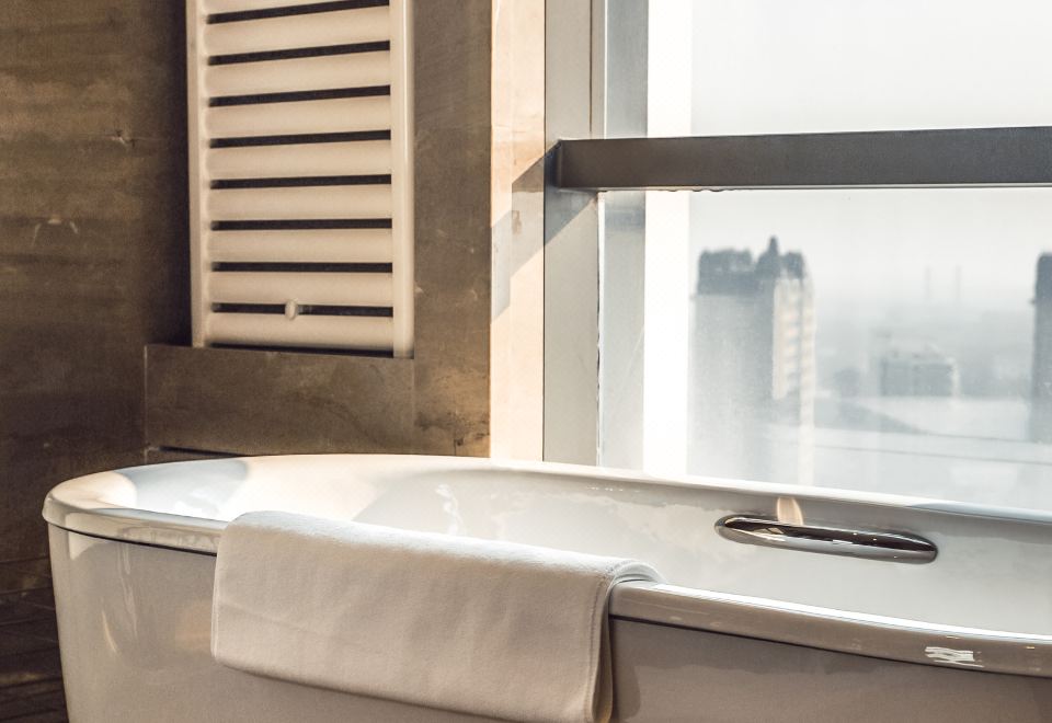 豪華湖景套房（全景浴缸+迷你小冰箱+歐舒丹洗護用品）