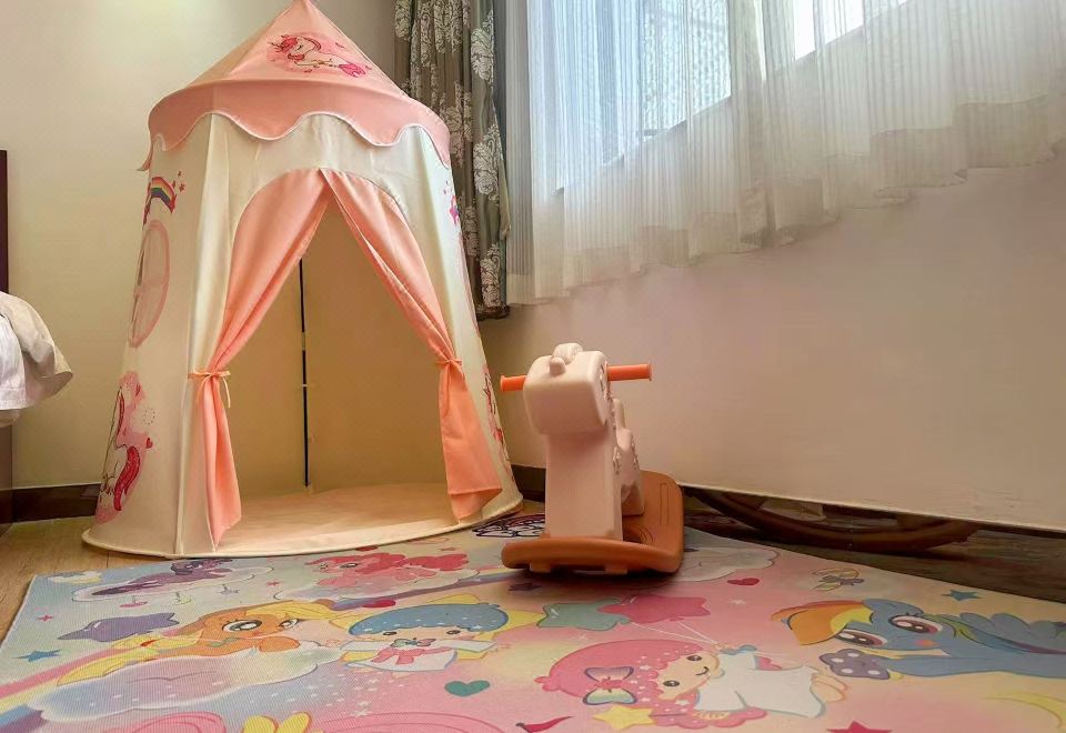 密享亲子双床房-小童玩乐帐篷-乾湿分离-亲肤床品