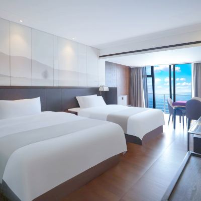 灣流｜海景多人棋牌房（全海景落地窗+醉美夕陽） 深圳半天雲海岸度假村優惠