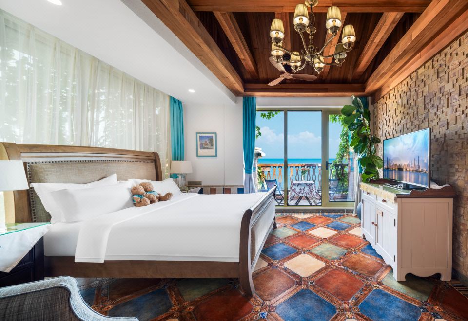 双面豪华海景阳台家庭套房