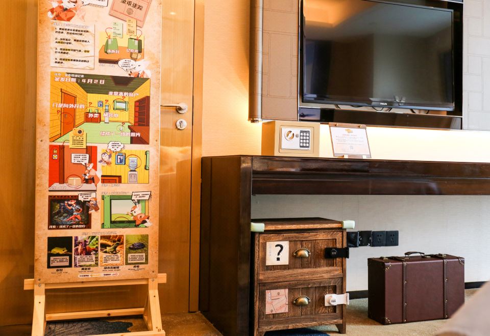 神探邁克狐探秘?親子大床房（劇本游戲+小童帳篷床）