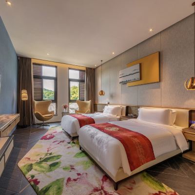 南香-景觀藝術雙床房 深圳鳳凰客家酒店優惠