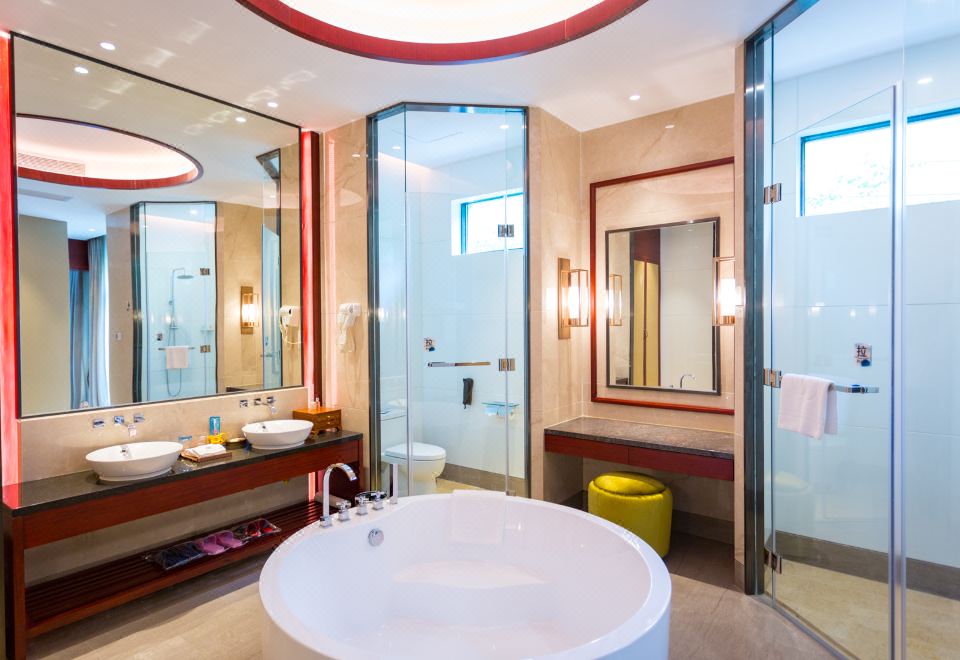 叠翠别墅五房V9-独立泳池-私家泡池-麻将房-私家花园