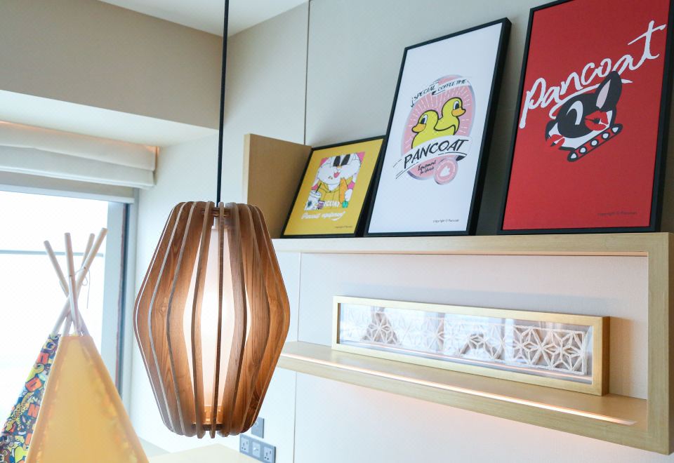 小黃鴨主題大床房