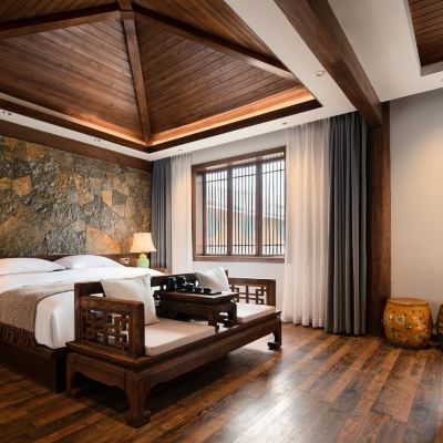 璞石輕奢大床房 璞石雪山度假飯店（日照金山屋頂觀景店）優惠