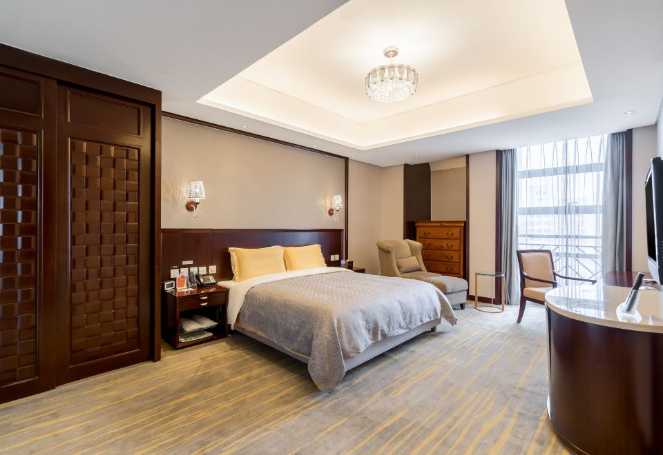 Beijing International Cultural Exchange CenterYunshan Quality Sleep Executive Suite (Spinal Support Latex + One-Key Sleep Aid + Deep Sleep Monitoring)