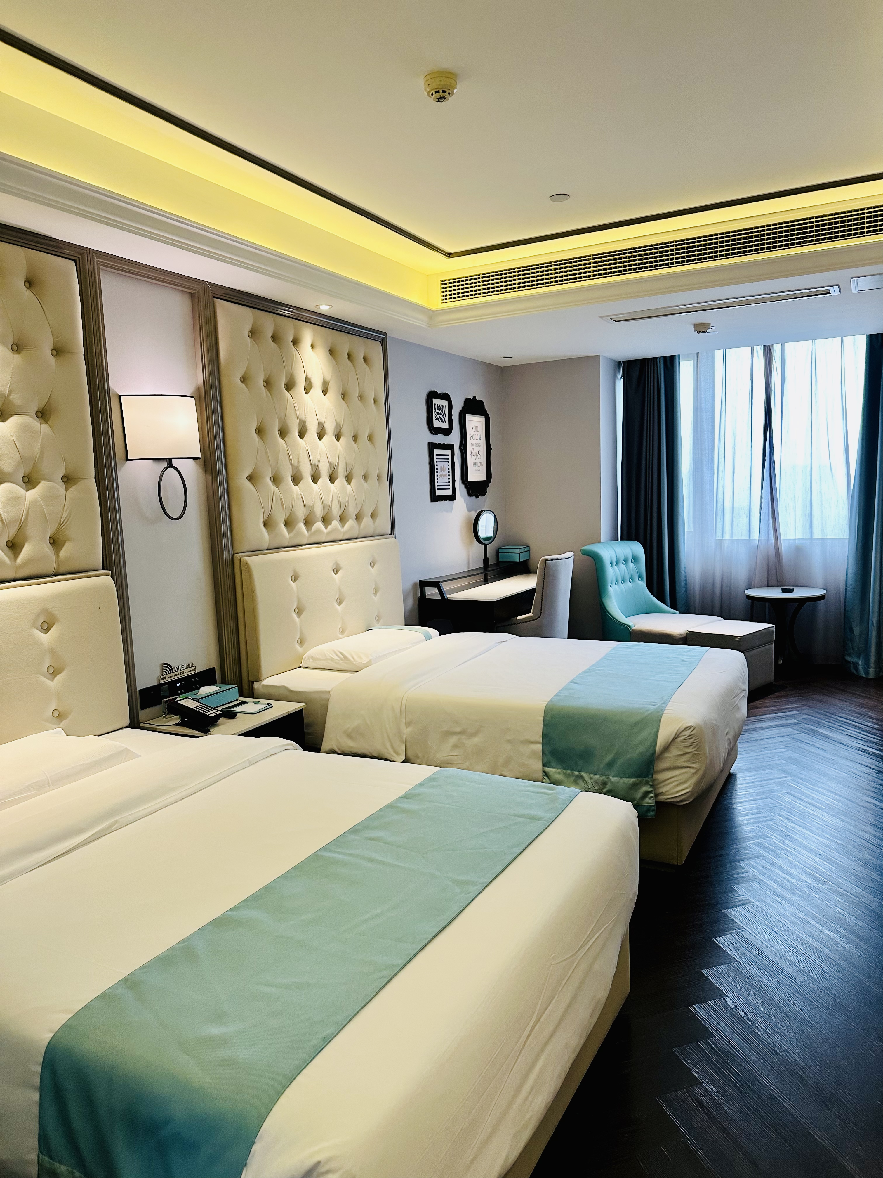 希岸豪华双床房（高空景观+零压床垫+零压枕）