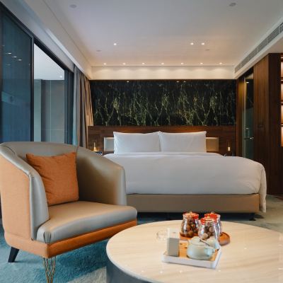 河山·雙景私湯大床房 廣州上水精品設計飯店優惠