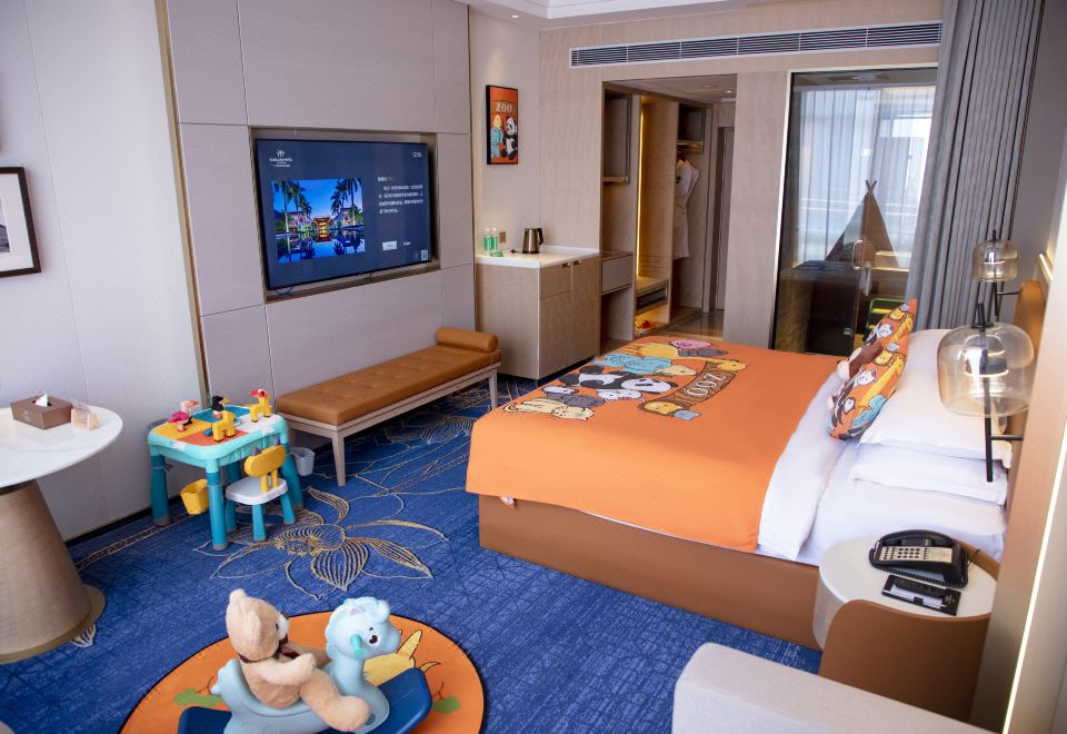 动物乐园亲子豪华大床房