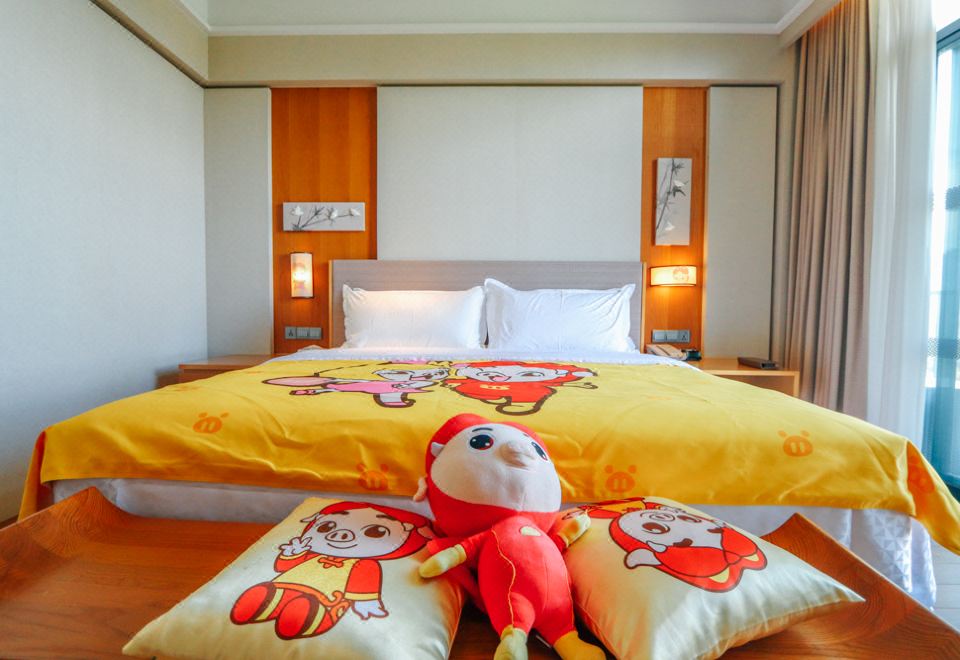 酷芽猪猪侠亲子套房（木马+猪猪侠帐篷+滑梯+独立阳台）