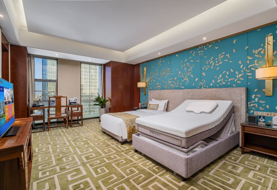 數字睡眠雙床房（可升降、一鍵入眠、實時數據）