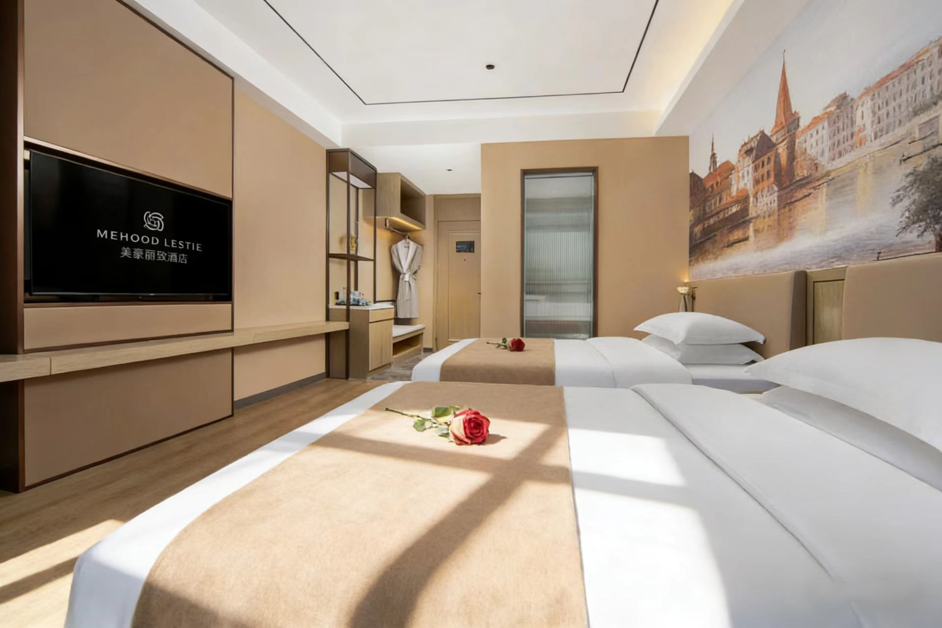 如雅山景双床房