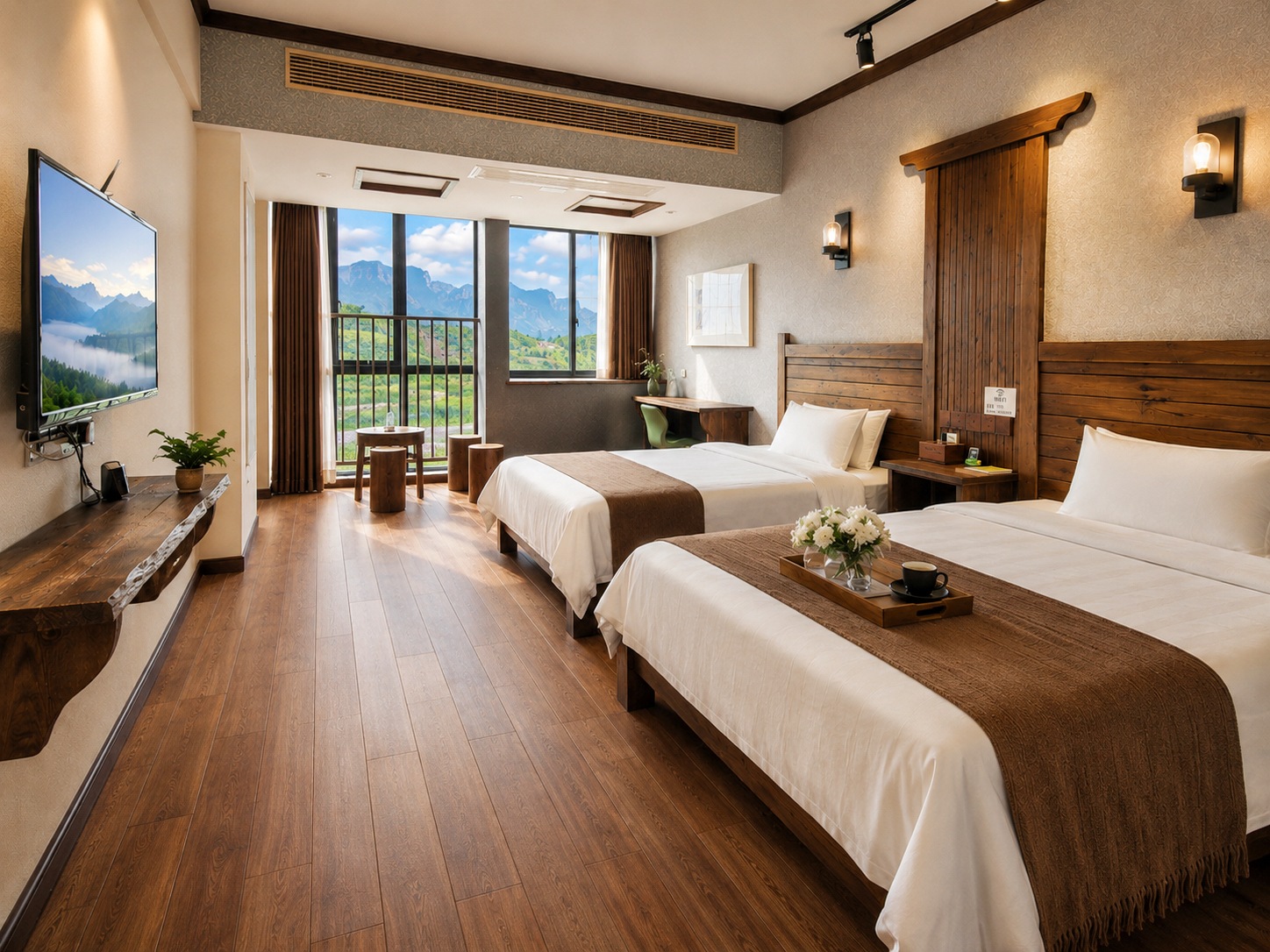 寒蘭、王閣、 Zhangjiajie Tianmen Night Language Hotel (Tianmenshan Cableway