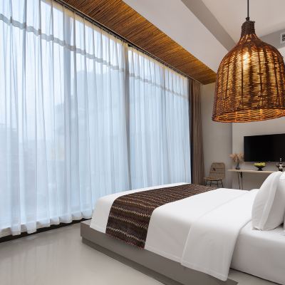 全景落地窗大床房【窗外好景】 長沙覓隱酒店優惠