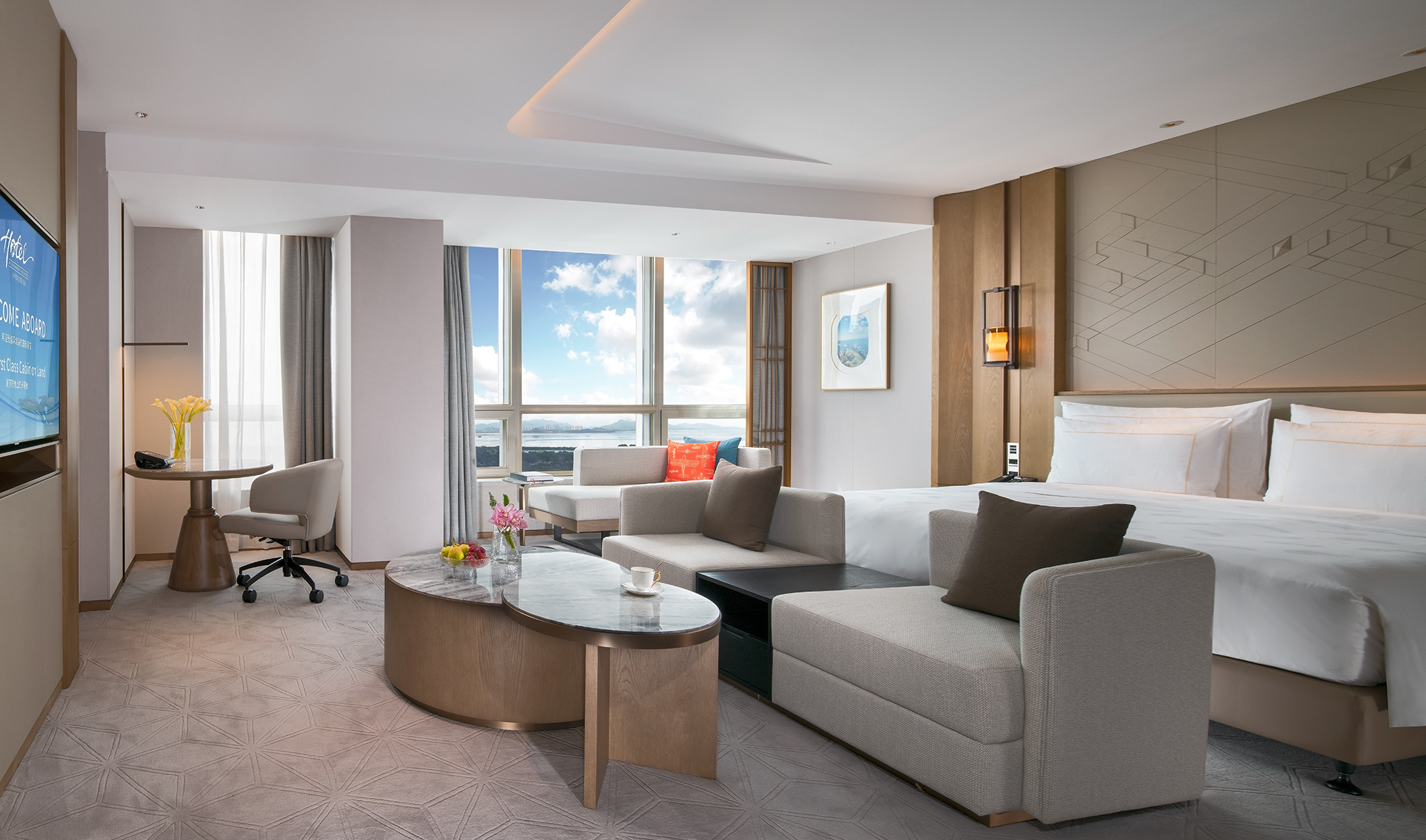 行政湾景大床房