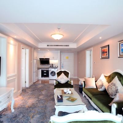 兩室一廳雙衛貴賓套房（全屋落地窗+洗衣機+開放式廚房） 廈門京閩中心飯店優惠