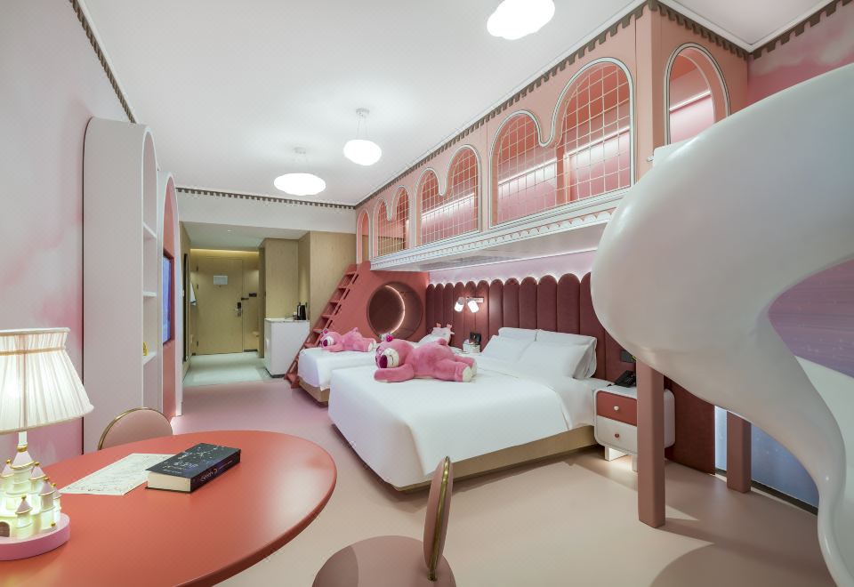 魔法城堡主题家庭房