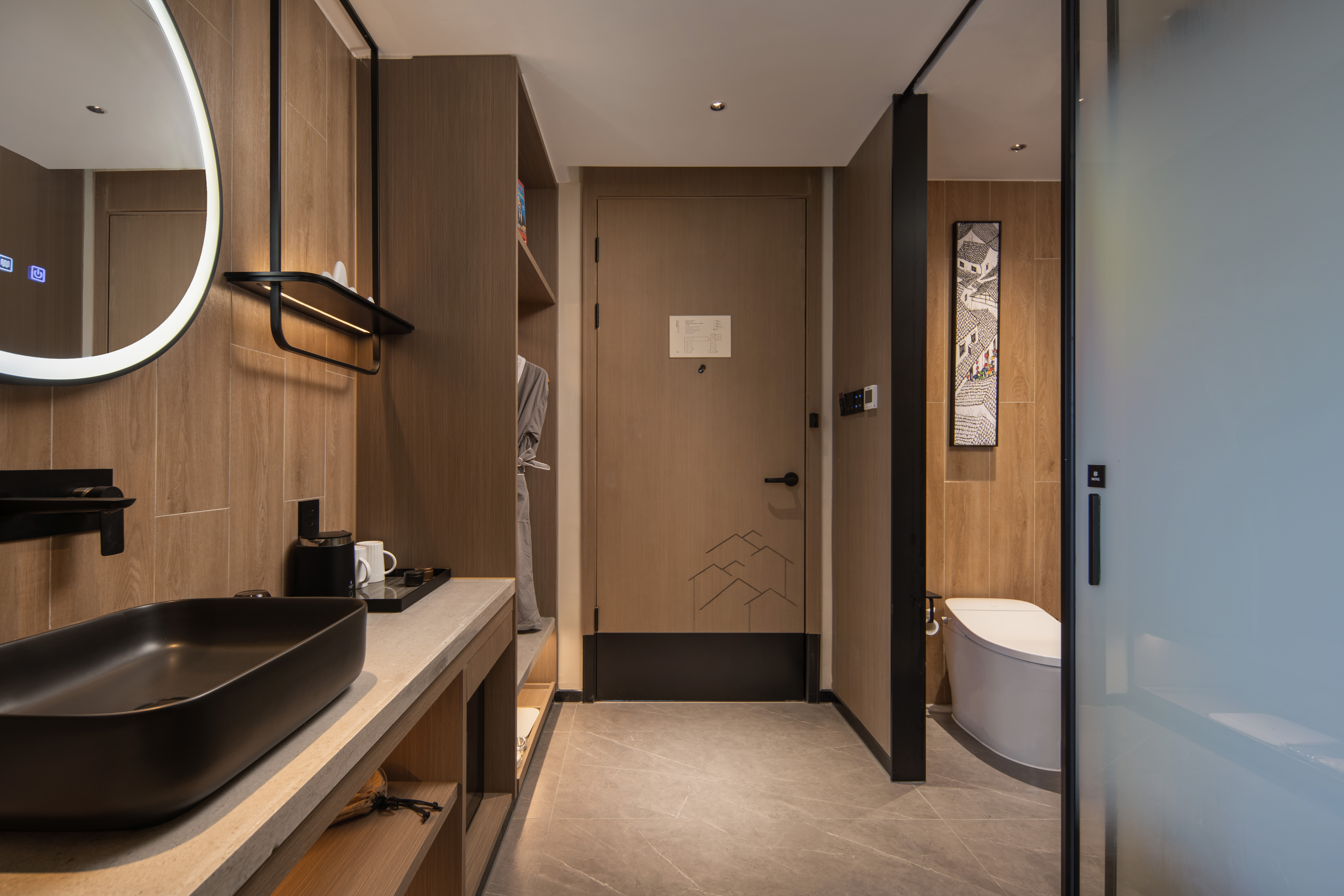 天际初晓·庭院双床房（安逸舒睡+智能马桶）