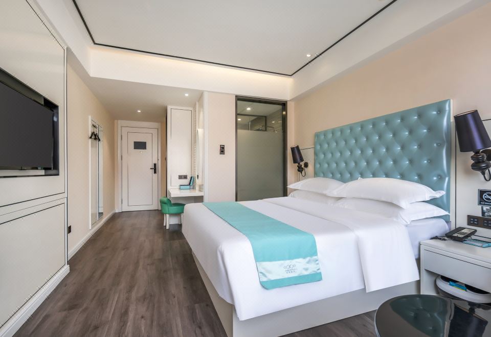 希岸豪华大床房【零压床垫+智能客控+音乐浴室】