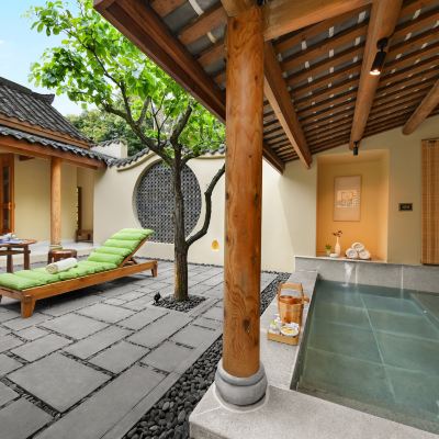 庭院湯屋套房 青城山六善酒店優惠