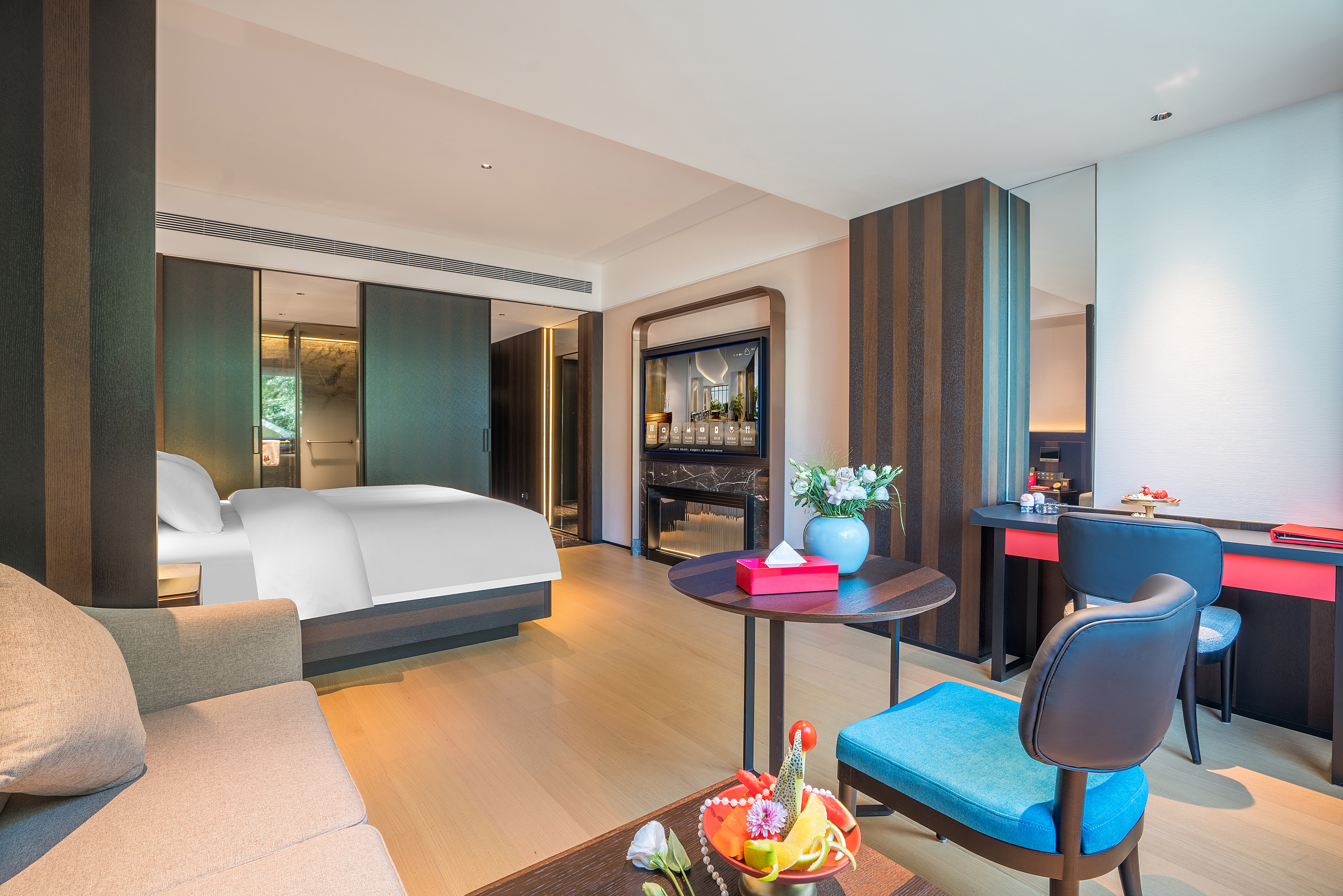 豪华园景大床房