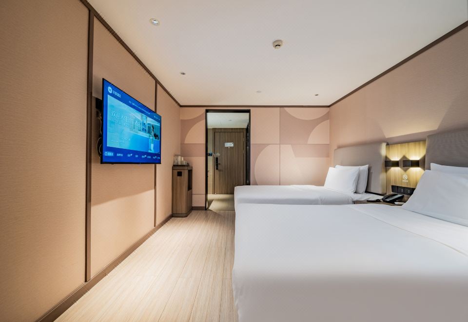 双床房（电视投屏+金可儿床垫）