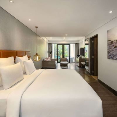 豪華甄選花園景大床房 峇里島勒吉安海灘鉑爾曼酒店優惠