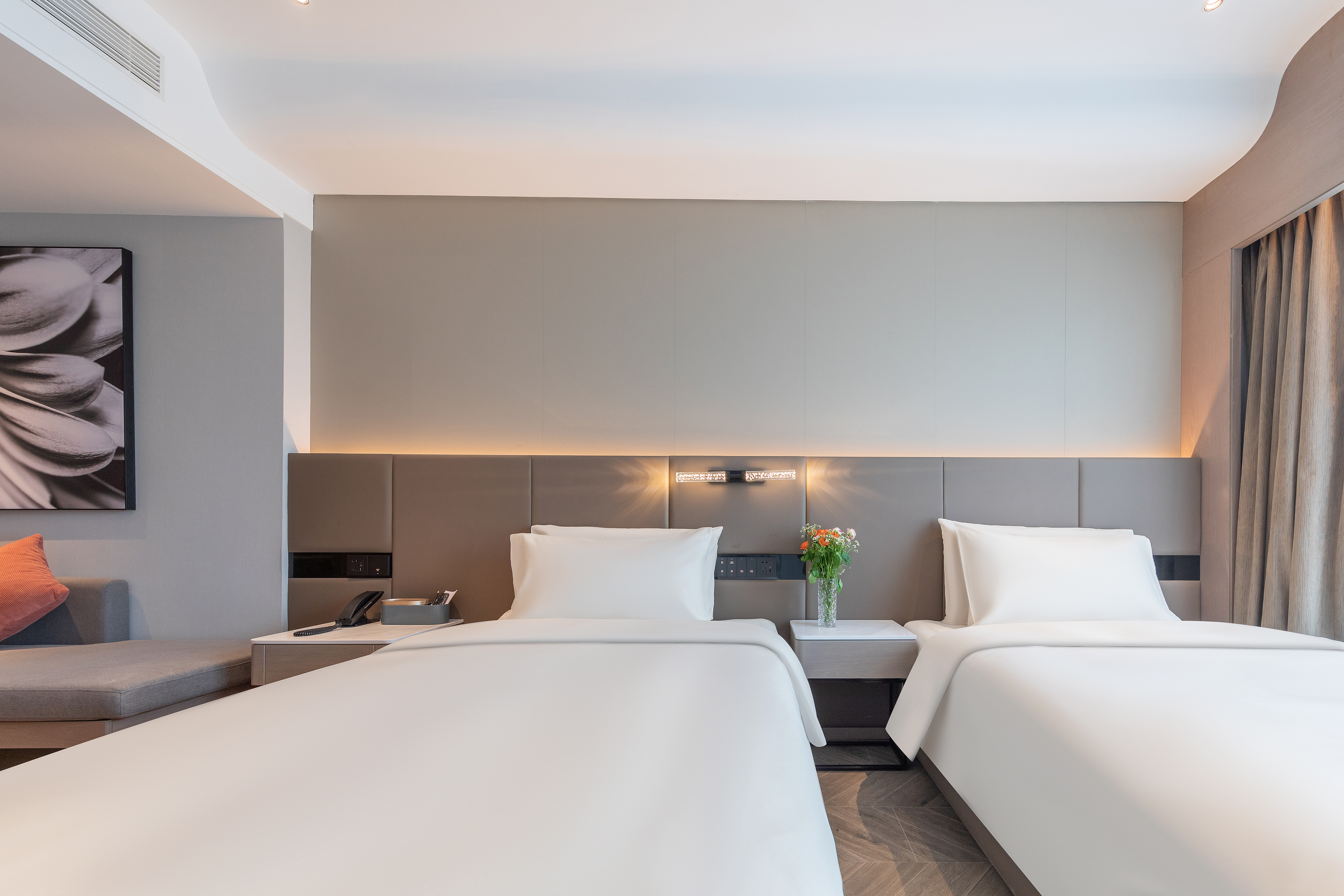 尊贵双床房（小冰箱-徕芬吹风机-投屏电视）