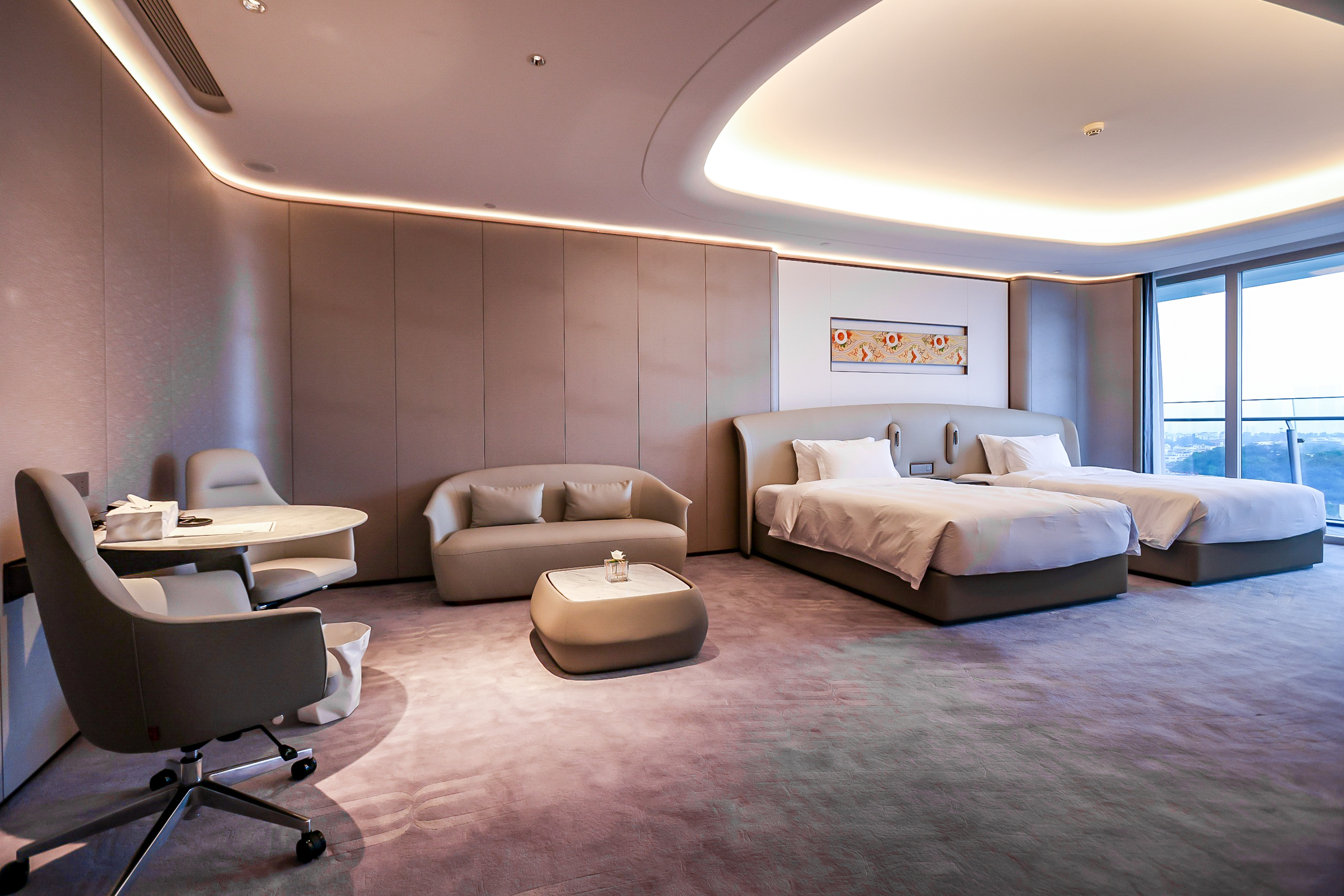 豪华江景房 双床