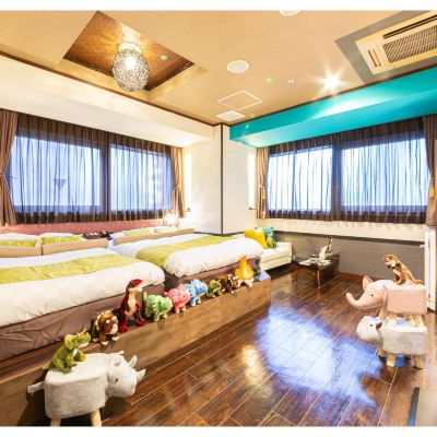 ファミリールーム – 2ダブルベット ホテルバリアンリゾート千葉中央店 - 大人専用 クーポン