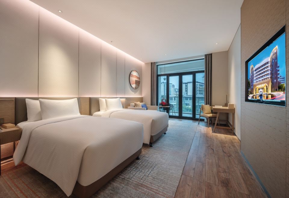 乐雪街景双床房