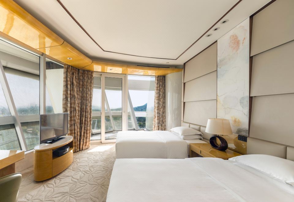 暖汤温泉·静密景观双床房（静享睡眠&丝涟床垫）