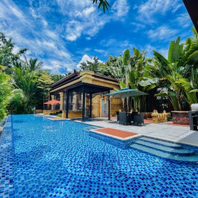 獨棟三套房泳池別墅 西雙版納稷澤萬達文華度假酒店優惠