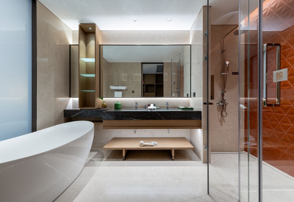 茶溪阳台双床-一入山水间，顿觉天地宽