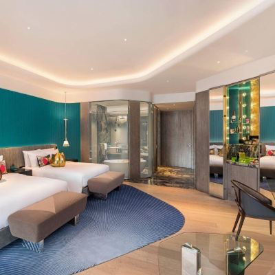 奇妙城景客房雙床房 西安W飯店優惠