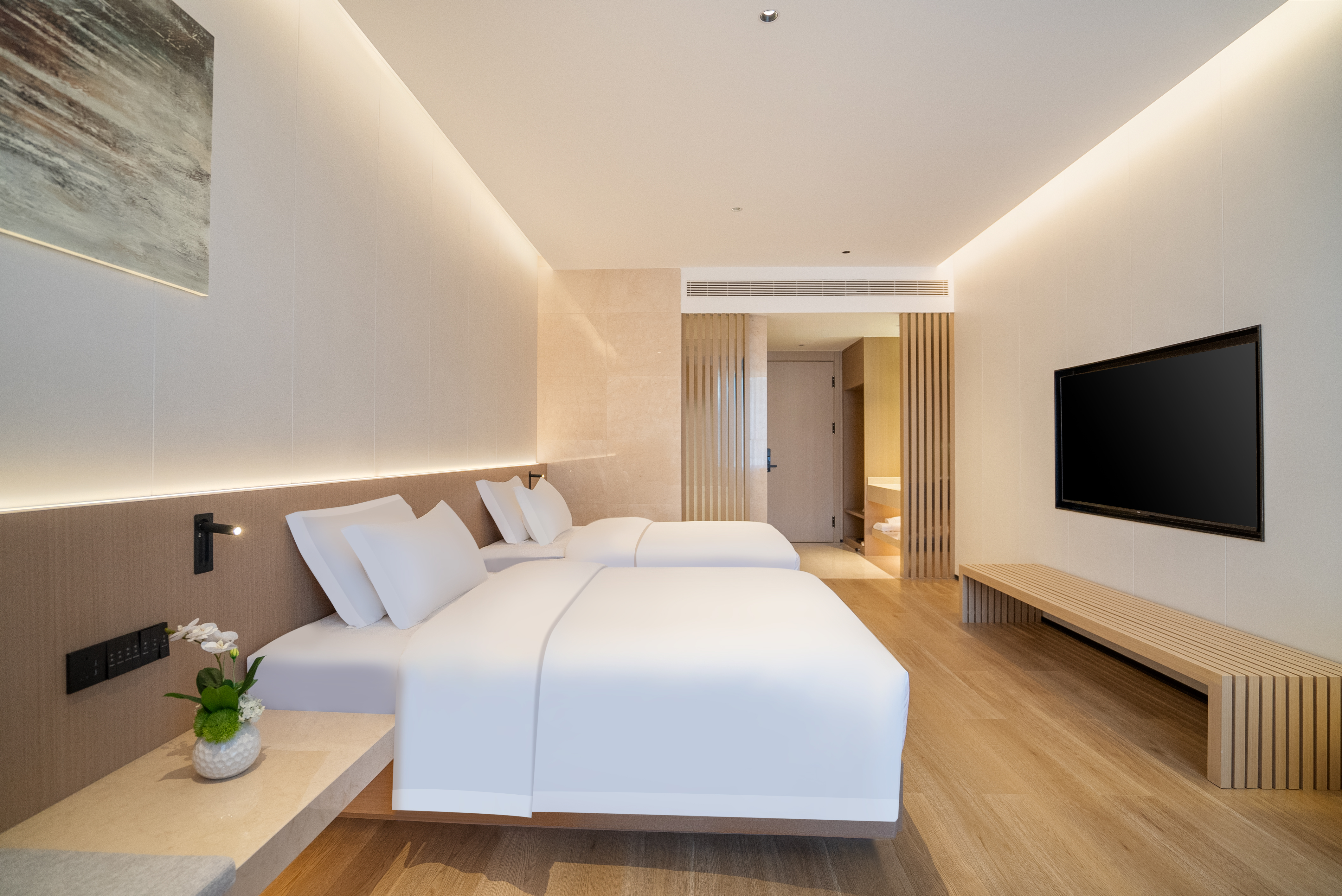 悠享-行政雙床房（助眠床墊+中央空調）