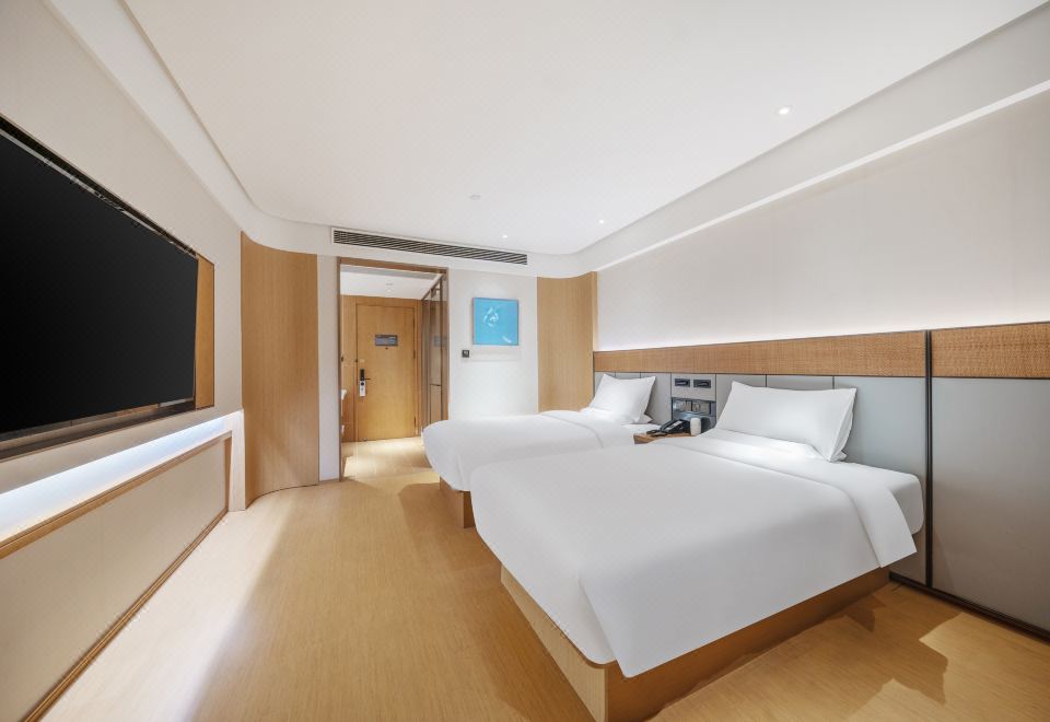 高級雙床房（65寸投屏電視+金可兒床墊）