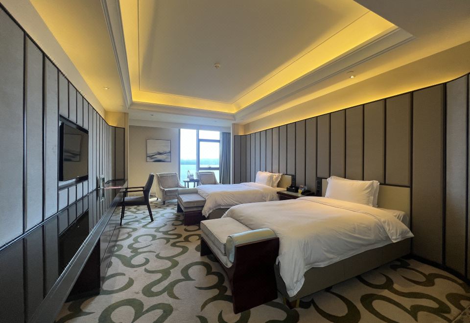 臻享海景雙床房【VR6D影音+3D互動游戲】