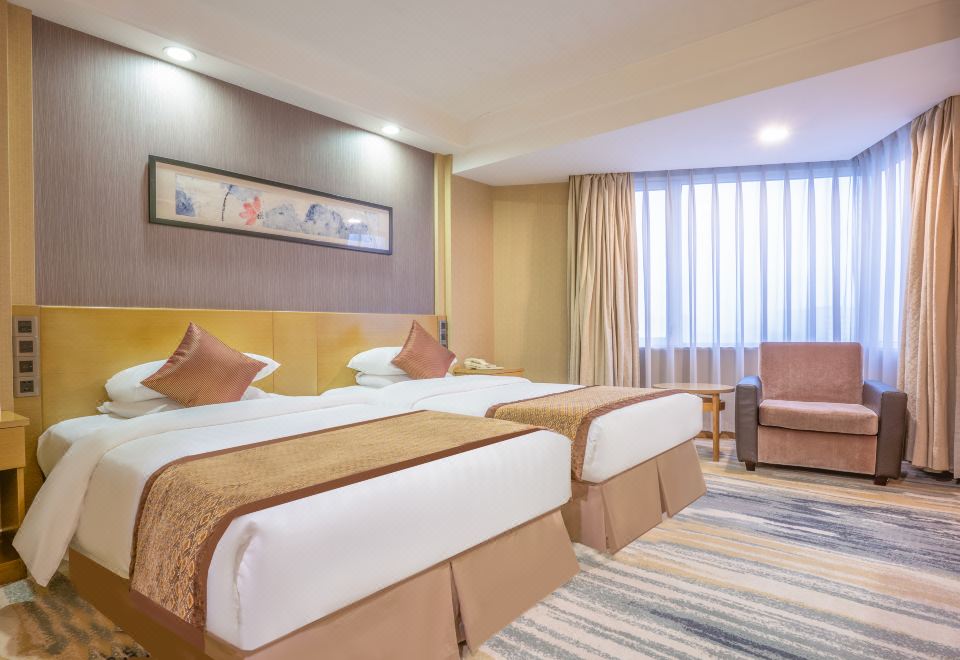 輕悅·雅靜雙床間 （靜謐空間,德國GROHE花灑）