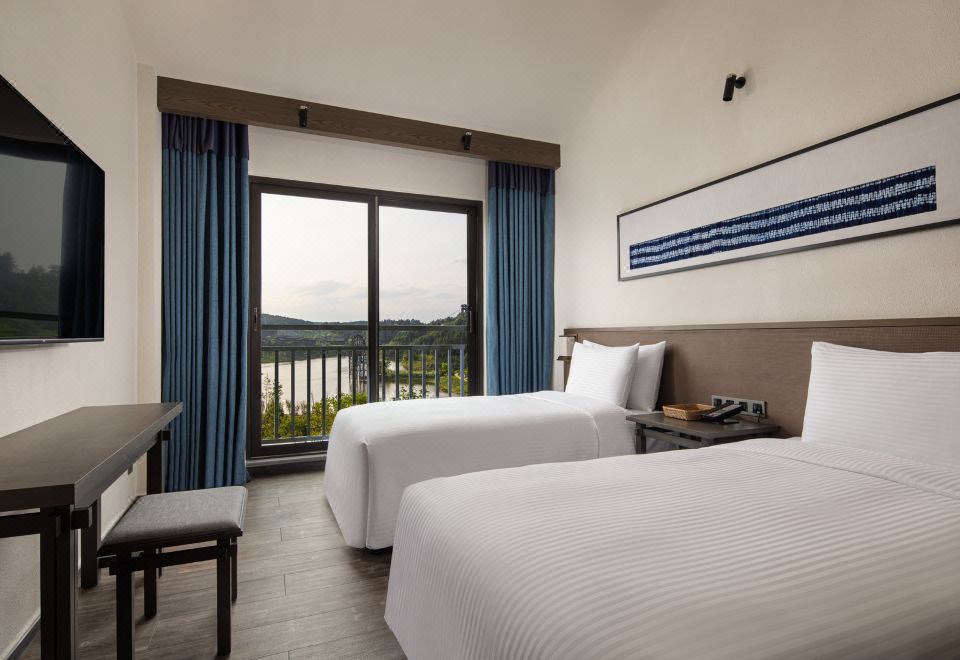 Wanda Jin Hotspring DanzhaiDiscount Deluxe Twin Room