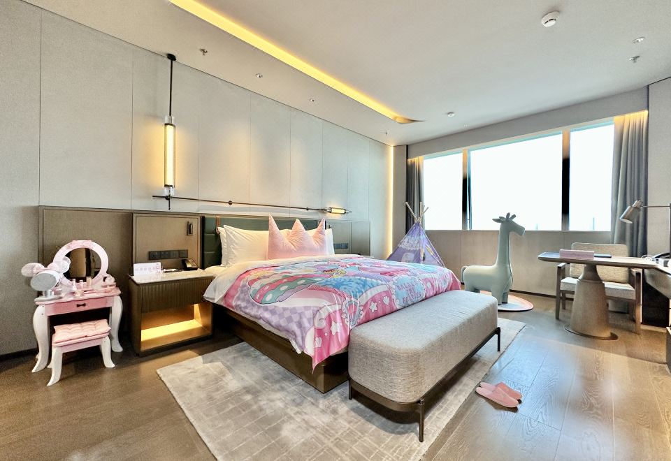 Yangzi River International Conference CenterBala Little Fairy Princess Double Bed Room