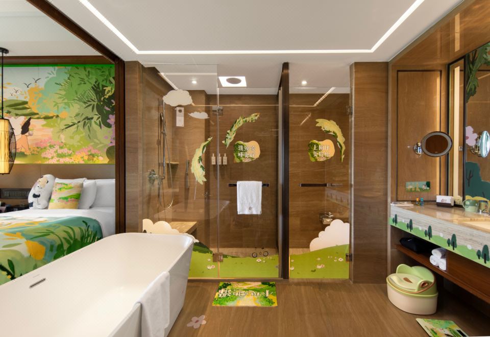 JW Marriott Hotel Zhejiang AnjiSunshine Sports Family Balcony View Twin Room