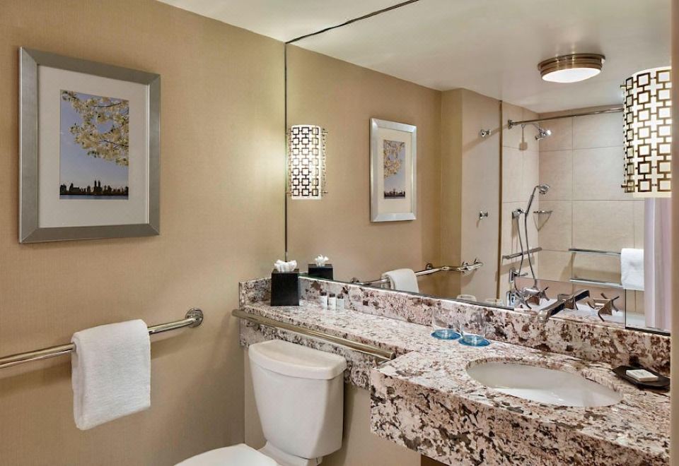 Sheraton New York Times Square HotelTraditional King Room Adapted Bathtub Mobility and Hearing Accessible